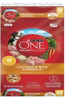 Purina ONE Natural Dry Dog Food Guide: SmartBlend Chicken & Rice Formula - 40 lb. Bag B0BBJTWVW7 Book Cover