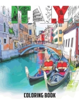 Italy Coloring Book: B092XK1QKQ Book Cover