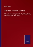 A Handbook of Sanskrit Literature 9353704073 Book Cover
