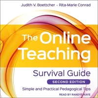 The Online Teaching Survival Guide: Simple and Practical Pedagogical Tips, 2nd Edition B08ZBZPW5B Book Cover