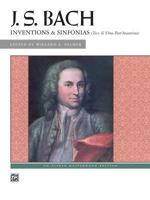 Bach -- Inventions & Sinfonias: Two- & Three-Part Inventions, Comb Bound Book 0793549949 Book Cover