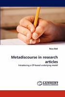 Metadiscourse in research articles: Introducing a CP-based underlying model 3843359695 Book Cover