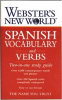 Webster's New World Spanish Vocabulary and Verbs: Two-in-one Study Guide (Webster's New World) 0028617223 Book Cover