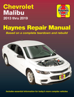 Chevrolet Malibu 2013-2019 Haynes Repair Manual 1620923858 Book Cover