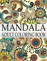 Mandala Adult Coloring Book: Wonderful Mandalas Coloring Book For Adult 1697636055 Book Cover