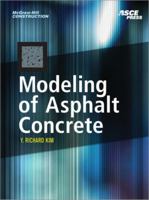 MODELING OF ASPHALT CONCRETE (McGraw-Hill Construction) 007146462X Book Cover