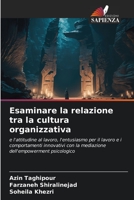 Esaminare la relazione tra la cultura organizzativa: e l'attitudine al lavoro, l'entusiasmo per il lavoro e i comportamenti innovativi con la mediazione dell'empowerment psicologico 6206196518 Book Cover