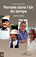Paroles dans l'air du temps: Entretiens (Portes Océanes) (French Edition) 2343147280 Book Cover