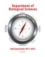 Department of Biological Sciences Advising Guide 2011-2012 0757593747 Book Cover