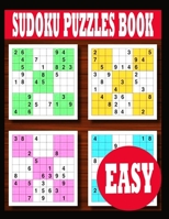 Sudoku Puzzle Book: Easy Sudoku Puzzle Book including Instructions and answer keys - Sudoku Puzzle Book for Adults B0849ZVKZY Book Cover