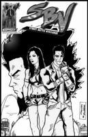 Street Battle Vigilance issue #1 [Black & White] 0998750670 Book Cover