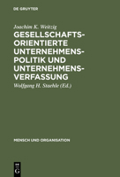 Gesellschaftsorientierte Unternehmenspolitik Und Unternehmensverfassung 311007866X Book Cover