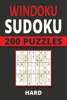Windoku Sudoku: 200 Hard Puzzles For Kids, Teens, Adults, Seniors B0CMBHKRZF Book Cover