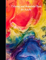 Coloring and Mandalas Book for Adults B08KQTG98Q Book Cover