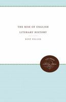 The Rise of English Literary History 1469613166 Book Cover