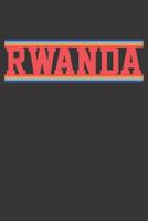 Notebook: Rwanda Shirt Rwanda Souvenir Dot Grid 6x9 120 Pages 1081747056 Book Cover