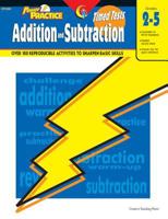 Power Practice: Timed Tests in Addition and Subtraction, Gr. 2-5 (Power Practice) 1591980844 Book Cover