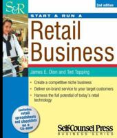 Start & Run a Retail Business (Start & Run a) (Start & Run a) 155180817X Book Cover