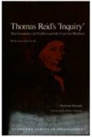 Thomas Reid's 'Inquiry': The Geometry of Visibles and the Case for Realism (Stanford Series in Philosophy) 0804717125 Book Cover