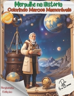 Mergulhe na História: Colorindo marcos memoráveis (Portuguese Edition) B0CK3QDH7Z Book Cover