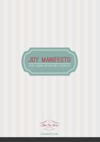 Joy Manifesto 0998972606 Book Cover