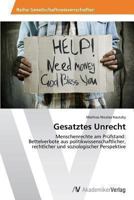 Gesatztes Unrecht 363946866X Book Cover
