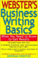 Webster's Business Writing Basics 1892859270 Book Cover