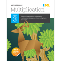 IXL Math Workbook: Grade 3 Multiplication 1947569279 Book Cover