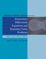 Student Solutions Manual to accompany Boyce Elementary Differential Equations and Boundary Value Problems 0471433403 Book Cover