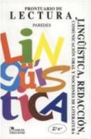 Prontuario De Lectura, Linguistica Y Redaccion 9681858719 Book Cover