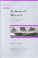 Attributes and Atonement (Paternoster Theological Monographs) 0853648336 Book Cover