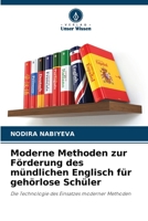 Moderne Methoden zur Förderung des mündlichen Englisch für gehörlose Schüler (German Edition) 6209571352 Book Cover