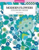 Modern Flowers Coloring Book 1497200008 Book Cover