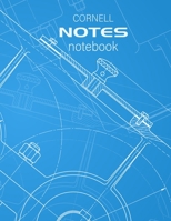Cornell Notes Notebook for Engineers: Mechanic Draft Drawings Cornell Note Taking Notebook System Graph Journal for School, University, Work and Meetings with Example Page Outlining Method B083XTH6L8 Book Cover