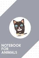 Notebook for Animals: Dotted Journal with Cat with toy mouse   Design - Cool Gift for a friend or family who loves kitten presents! | 6x9" | 180 White ... Brainstorming, Journaling or as a Diary 169304627X Book Cover