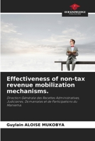Effectiveness of non-tax revenue mobilization mechanisms. 6208582970 Book Cover