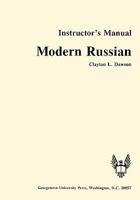 Modern Russian Instructor's Manual 0878401857 Book Cover