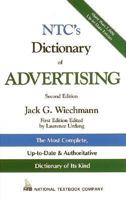 NTC's Dictionary Of Advertising 0844234877 Book Cover