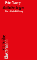 Martin Heidegger: Eine Kritische Einfuhrung 3465046390 Book Cover