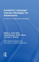 Academic Language/Literacy Strategies for Adolescents: A "How-To" Manual for Educators 0415999650 Book Cover