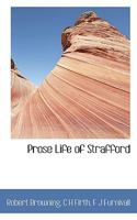 Prose Life of Strafford 1165693119 Book Cover
