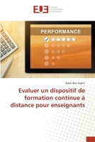 Evaluer un dispositif de formation continue à distance pour enseignants 6203420670 Book Cover