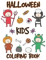 Halloween Kids Coloring Book: Halloween Designs Book for Kids Ghosts, Pumpkins, Haunted Houses, and More! B08HTG63VS Book Cover