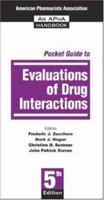 Pocket Guide to Evaluation of Drug Interactions 0917330935 Book Cover