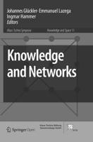 Knowledge and networks 1013268024 Book Cover