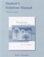 Student Solutions Manual for Precalculus: A Unit Circle Approach 0321621069 Book Cover