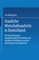 Staatliche Wirtschaftsaufsicht in Deutschland 3531119168 Book Cover