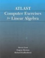 At Last Computer Exercise for Linear Algebra 0132702738 Book Cover