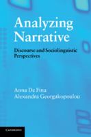 Analyzing Narrative 052171513X Book Cover