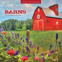 Beckoning Barns 2025 12 X 24 Inch Monthly Square Wall Calendar Featuring the Artwork of Lori Deiter Plastic-Free 1773728113 Book Cover